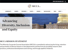 Tablet Screenshot of mcca.com