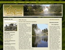 Tablet Screenshot of mcca.info